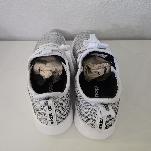 NWT Adidas Cloudfoam Pure Gray White - Picture 3 of 7